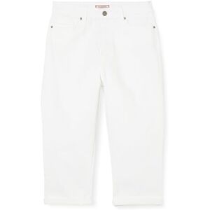 Joe Browns Women's Essentials Stretch Cotton Cropped Skinny Fit Capri Pants, White, 16 Joe Browns Women's Essentials Stretch Cotton Cropped Skinny Fit Capri Pants, White, 16