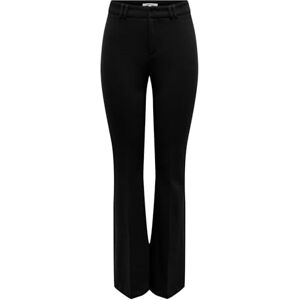 ONLY Bestseller A/S ONLPEACH MW Flared Pant TLR NOOS Women's Trousers, Black, 36/32, Schwarz, 36W x 32L ONLY Bestseller A/S ONLPEACH MW Flared Pant TLR NOOS Women's Trousers, Black, 36/32, Schwarz, 36W x 32L