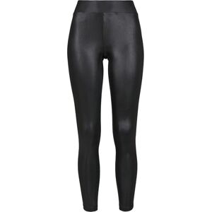 Urban Classics Women's Imitation Leather Leggings, Black, L Urban Classics Women's Imitation Leather Leggings, Black, L