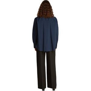 Tommy Hilfiger Women’s Regular Fit Poplin Shirt, Blue (Dark Night Navy), 14 Tommy Hilfiger Women’s Regular Fit Poplin Shirt, Blue (Dark Night Navy), 14