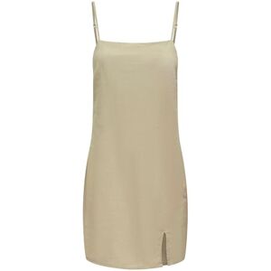 ONLY Women's Onlcaro-Jakiri Linen Blend Dress WVN, Humus, L ONLY Women's Onlcaro-Jakiri Linen Blend Dress WVN, Humus, L