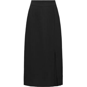 ONLY Onlnova Life Elite Piper Slit Skirt Solid, Black, S ONLY Onlnova Life Elite Piper Slit Skirt Solid, Black, S