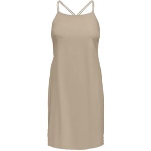 ONLY Women's Onljakiri Linen Strap Dress Ptm, Humus, S ONLY Women's Onljakiri Linen Strap Dress Ptm, Humus, S