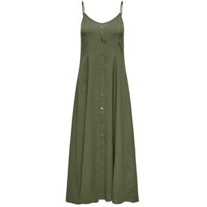 ONLY Women's Onlnova Life Elite Gigi Long Dress Solid, Kalamata, L ONLY Women's Onlnova Life Elite Gigi Long Dress Solid, Kalamata, L