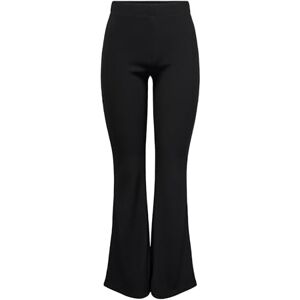 ONLY Female Trousers ONLFEVER Flared Trousers, Black, M / 32L ONLY Female Trousers ONLFEVER Flared Trousers, Black, M / 32L