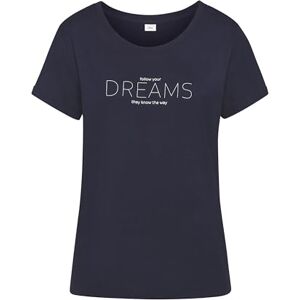 s.Oliver Women's Nightwear T-Shirt in Dark Blue, darkblue, 40-42 s.Oliver Women's Nightwear T-Shirt in Dark Blue, darkblue, 40-42