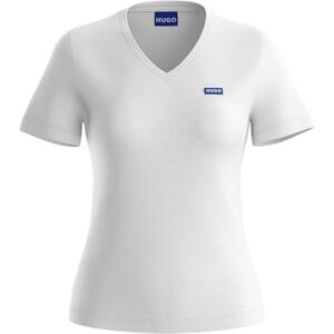 Hugo Boss Women's Classic V_B 10258021 01 T_Shirt, White100, Hugo Boss Women's Classic V_B 10258021 01 T_Shirt, White100,