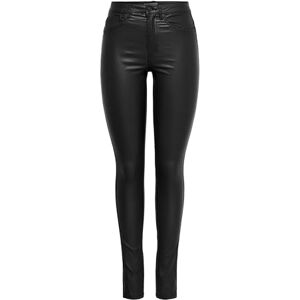 ONLY Women's Onlroyal Life Hw Sk Rock Coated PIM Noos Trouser, Black, XXL / 30L ONLY Women's Onlroyal Life Hw Sk Rock Coated PIM Noos Trouser, Black, XXL / 30L