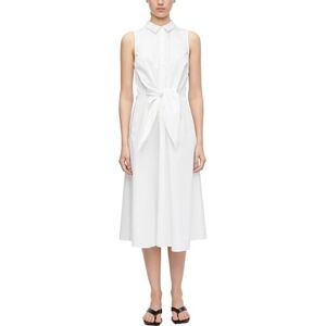 Comma Women's 2180693 Sleeveless Blouse Dress (Pack of 1), White, 18 Comma Women's 2180693 Sleeveless Blouse Dress (Pack of 1), White, 18