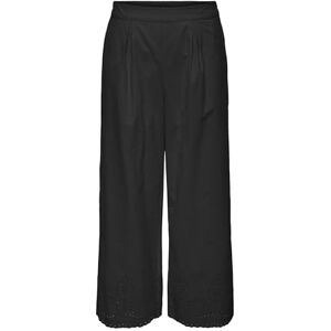 ONLY Women's Onlroxanne Hw Long Culotte Trousers WVN, Black, L ONLY Women's Onlroxanne Hw Long Culotte Trousers WVN, Black, L
