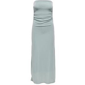 ONLY Women's Onlcalla Bandeau Glitter Dress JRS, Blue Surf, S ONLY Women's Onlcalla Bandeau Glitter Dress JRS, Blue Surf, S