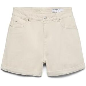 VERO MODA Women's VMZURI HR Loose Shorts Mix Noos 10279493, Ecru, S VERO MODA Women's VMZURI HR Loose Shorts Mix Noos 10279493, Ecru, S