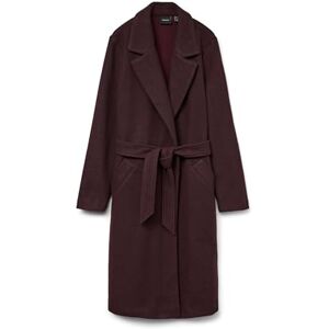 VERO MODA Vmfortuneaya Ga Noos Long Coat, Winetasting, M VERO MODA Vmfortuneaya Ga Noos Long Coat, Winetasting, M