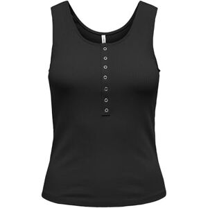 ONLY Onlsimple Life S/L Button Top Box JRS, Black, M ONLY Onlsimple Life S/L Button Top Box JRS, Black, M