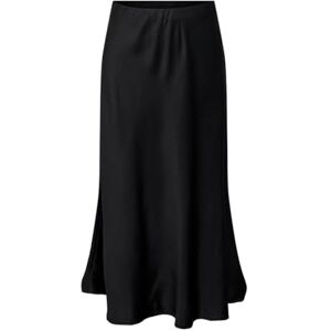 ONLY Onljane Life Long Bias Skirt PTM, Black, S ONLY Onljane Life Long Bias Skirt PTM, Black, S
