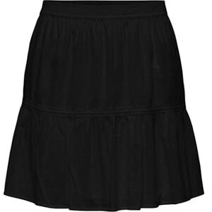 ONLY Onldeffie Dobby Short Skirt WVN, Black, S ONLY Onldeffie Dobby Short Skirt WVN, Black, S