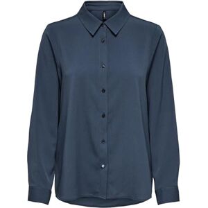 ONLY Onlnova Life Vis L/S New Grace Shirt, Ombré Blue, M ONLY Onlnova Life Vis L/S New Grace Shirt, Ombré Blue, M