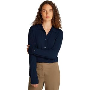 Tommy Hilfiger Women’s Casual Regular Fit Shirt, Blue (Dark Night Navy), M Tommy Hilfiger Women’s Casual Regular Fit Shirt, Blue (Dark Night Navy), M