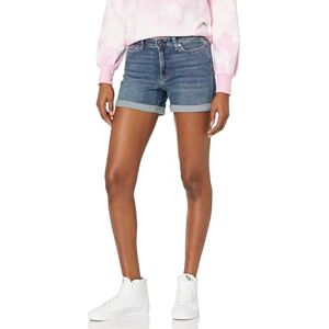 Amazon Essentials Women's Mid-Rise Slim-Fit 4” (10.2cm) Shorts, Vintage Wash, 22 Amazon Essentials Women's Mid-Rise Slim-Fit 4” (10.2cm) Shorts, Vintage Wash, 22