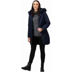 Regatta Womens Lyanna Waterproof Parka Jacket Navy 14 Regatta Womens Lyanna Waterproof Parka Jacket Navy 14