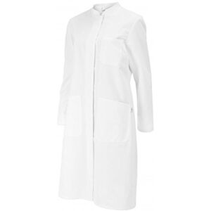 BP 1614-130-21-34n, Women's coat, Long sleeve, stand-up collar 205,00 g/m², Pure cotton white, 8n BP 1614-130-21-34n, Women's coat, Long sleeve, stand-up collar 205,00 g/m², Pure cotton white, 8n