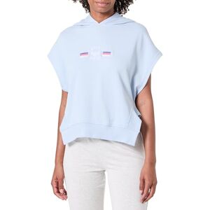 Emporio Armani Woman Light Terry Trousers Blue M Emporio Armani Woman Light Terry Trousers Blue M