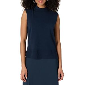 Amazon Essentials Women's Regular-Fit Short-Sleeve Crewneck Pullover Jumper Top, Navy, M Amazon Essentials Women's Regular-Fit Short-Sleeve Crewneck Pullover Jumper Top, Navy, M