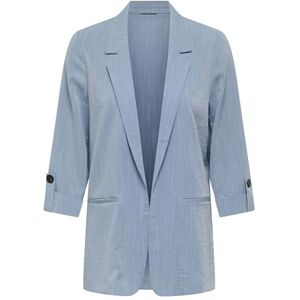 ONLY Onlmarsa 3/4 Blazer WVN Noos, Faded Denim, L ONLY Onlmarsa 3/4 Blazer WVN Noos, Faded Denim, L
