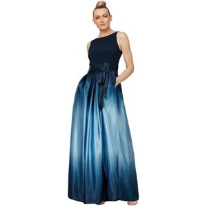 S.L. Fashions Women's Sleeveless Bead Waist Maxi Dress Special Occasion, Navy/Wedgewood, 18 Petite S.L. Fashions Women's Sleeveless Bead Waist Maxi Dress Special Occasion, Navy/Wedgewood, 18 Petite