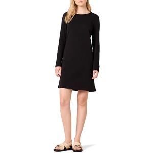 Amazon Essentials Women's Long Sleeve Crew Neck Fleece Jumper Dress, Black, XS Amazon Essentials Women's Long Sleeve Crew Neck Fleece Jumper Dress, Black, XS