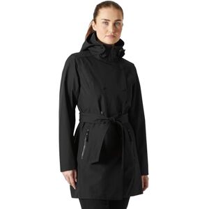 Helly Hansen Women's W Welsey II Trench, Black, XL Helly Hansen Women's W Welsey II Trench, Black, XL