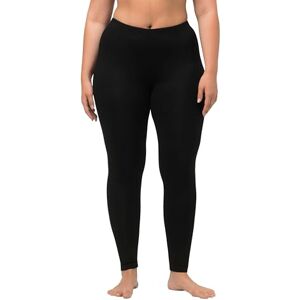 Ulla Popken Womenswear Plus Size Curvy Oversize Soft & Stretchy Viscose Leggings Black 50+ 665315 10-50+ Ulla Popken Womenswear Plus Size Curvy Oversize Soft & Stretchy Viscose Leggings Black 50+ 665315 10-50+
