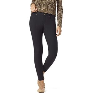 HUE Women's Ultra Soft Fleece Lined Denim Leggings, Black, XS HUE Women's Ultra Soft Fleece Lined Denim Leggings, Black, XS