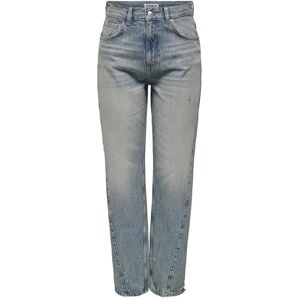 ONLY Women's Onlrobyn Hw Straight L ANK Tint DNM Dot Pants, Medium Blue Denim/Detail:Tinted, 29W x 30L ONLY Women's Onlrobyn Hw Straight L ANK Tint DNM Dot Pants, Medium Blue Denim/Detail:Tinted, 29W x 30L