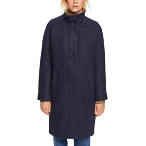 ESPRIT Coat with wool, navy, S ESPRIT Coat with wool, navy, S