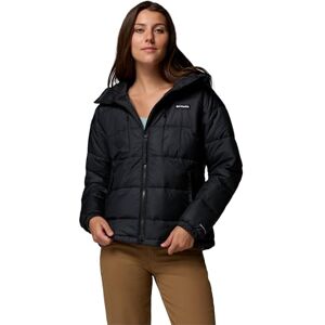 Columbia Women's Pike Lake 3 Hooded Jacket, Hooded Puffer Jacket, Black, Large Columbia Women's Pike Lake 3 Hooded Jacket, Hooded Puffer Jacket, Black, Large