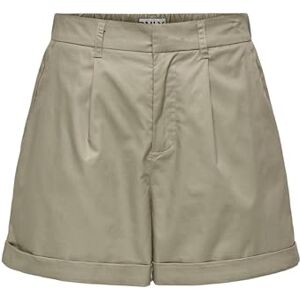 ONLY Women's Onlzora Hw Chino Shorts PNT, Savannah Tan, M ONLY Women's Onlzora Hw Chino Shorts PNT, Savannah Tan, M