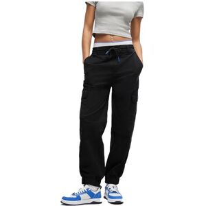 Hugo Boss Women's Hisune-1-D_B 10259452 01 Trousers_Flat, Black001, 36 Hugo Boss Women's Hisune-1-D_B 10259452 01 Trousers_Flat, Black001, 36