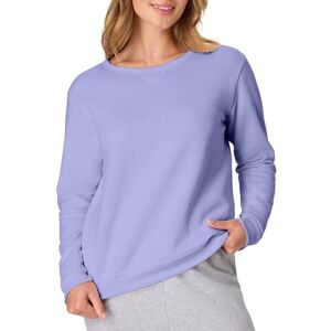 Hanes EcoSmart V-Notch Crewneck, Fleece Pullover Sweatshirt for Women, Peri Blue, S Hanes EcoSmart V-Notch Crewneck, Fleece Pullover Sweatshirt for Women, Peri Blue, S