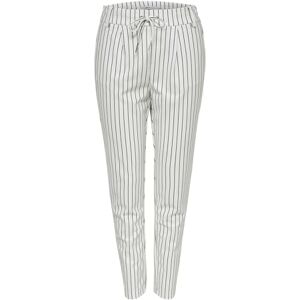ONLY NOS Women's Onlpoptrash Easy Rush Stripe PNT Noos Trouser, Multicolour (Cloud Dancer Stripes:Black), 38 /L30 (Manufacturer Size: Medium) ONLY NOS Women's Onlpoptrash Easy Rush Stripe PNT Noos Trouser, Multicolour (Cloud Dancer Stripes:Black), 38 /L30 (Manufacturer Size: Medium)