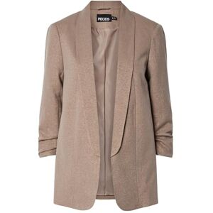 PIECES Pcbosella 3/4 Glitter Blazer Noos, Fossil, M PIECES Pcbosella 3/4 Glitter Blazer Noos, Fossil, M