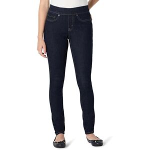 Amazon Essentials Women's Women's Stretch Denim Mid-Rise Pull-On Jegging, Rinse, 18 Long Amazon Essentials Women's Women's Stretch Denim Mid-Rise Pull-On Jegging, Rinse, 18 Long