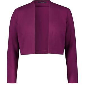 Vera Mont Women's Blazer Jacket Without Fastening, Real Purple., 18 Vera Mont Women's Blazer Jacket Without Fastening, Real Purple., 18