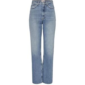 ONLY Women's Trousers, Medium Blue (Medium Blue Denim), 27W x 30L ONLY Women's Trousers, Medium Blue (Medium Blue Denim), 27W x 30L