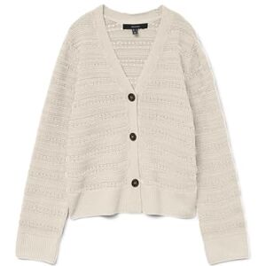 VERO MODA Vmcalla Ls V-Neck Cardigan Noos, Birch, XL VERO MODA Vmcalla Ls V-Neck Cardigan Noos, Birch, XL