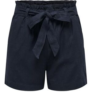 JDY Womens say Mw Linen WVN Noos Shorts, Sky Captain, 14 UK JDY Womens say Mw Linen WVN Noos Shorts, Sky Captain, 14 UK