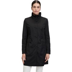 Gil Bret Women's Summer Coat with Stand-Up Collar, jet black, 16 Gil Bret Women's Summer Coat with Stand-Up Collar, jet black, 16