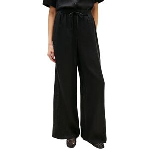 Tommy Hilfiger Women's Ess Linen Pull On Pants WW0WW48970, Black, S Tommy Hilfiger Women's Ess Linen Pull On Pants WW0WW48970, Black, S