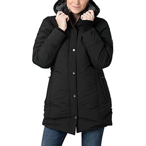 Timezone Women's Puffer Coat, Ultra Black, M Timezone Women's Puffer Coat, Ultra Black, M