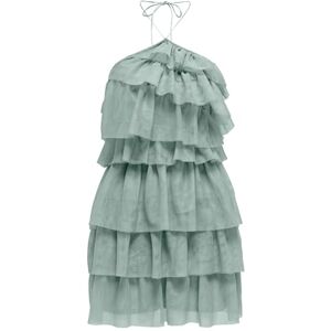 ONLY Onlcarley S/L Short Tulle Dress JRS, Blue Surf, M ONLY Onlcarley S/L Short Tulle Dress JRS, Blue Surf, M